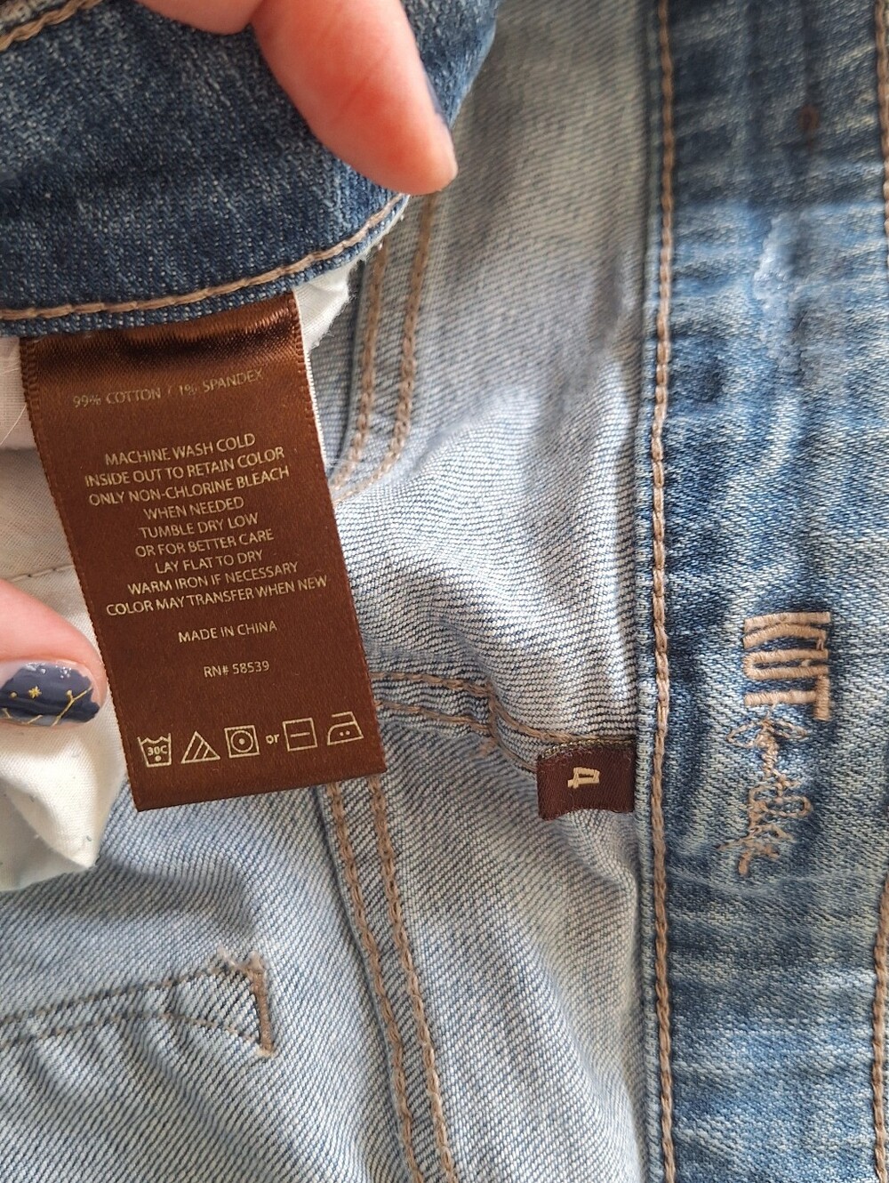 Kut Jeans Low Rise - Picture 3 of 5
